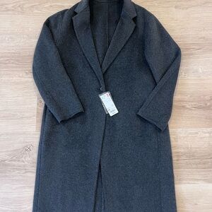 Uniqlo Gray Pea Coat